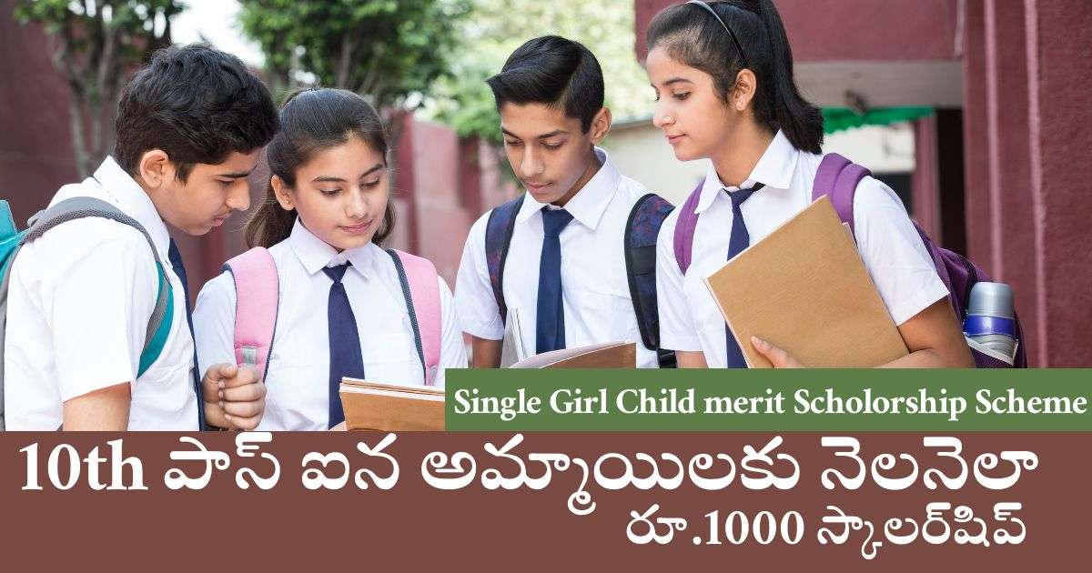 Single Girl Child merit Scholorship Scheme